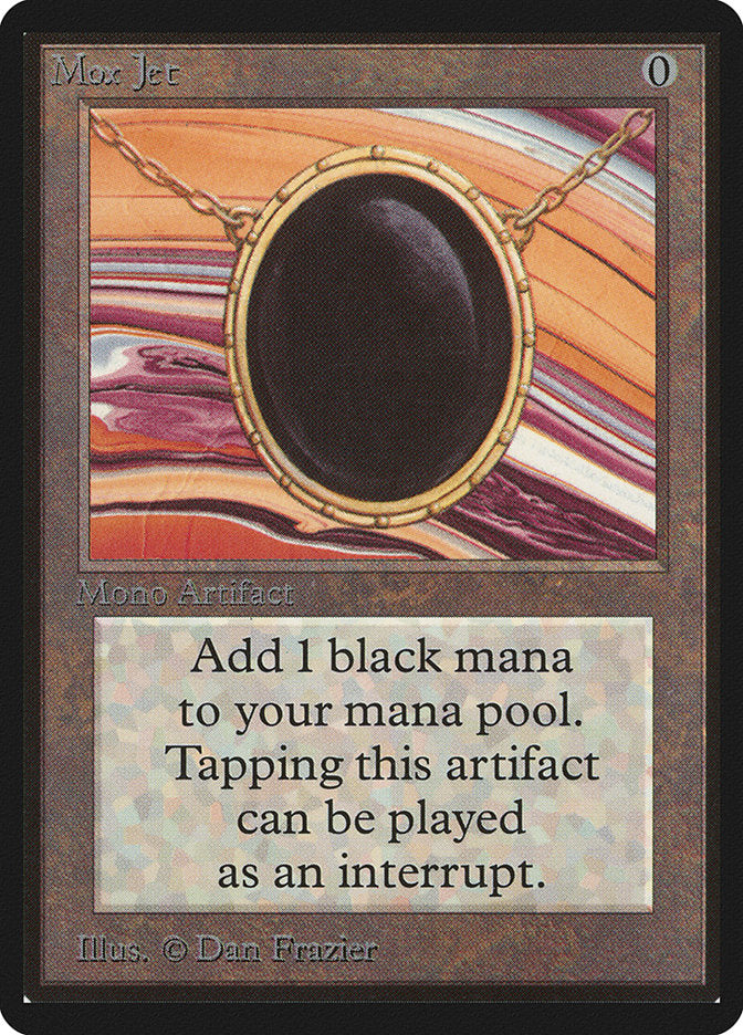 Mox Jet [Beta Edition] - Magic: The Gathering - Card Brawlers | Quebec | Canada |