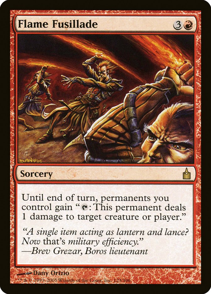 Flame Fusillade [Ravnica: City of Guilds] - Magic: The Gathering - Card Brawlers | Quebec | Canada |