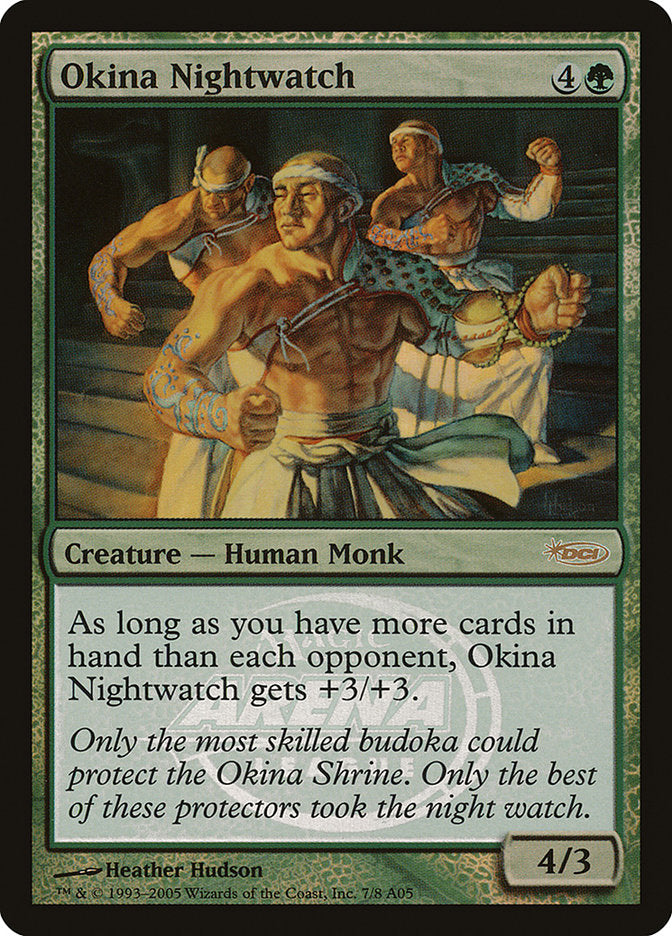 Okina Nightwatch [Arena League 2005] - Magic: The Gathering - Card Brawlers | Quebec | Canada |