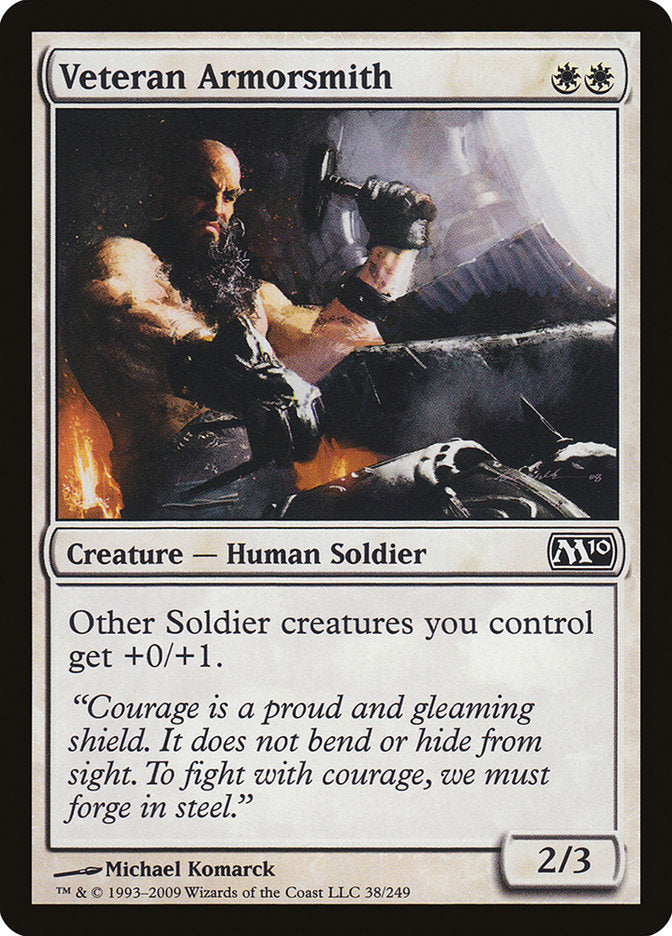 Veteran Armorsmith [Magic 2010] - Magic: The Gathering - Card Brawlers | Quebec | Canada |