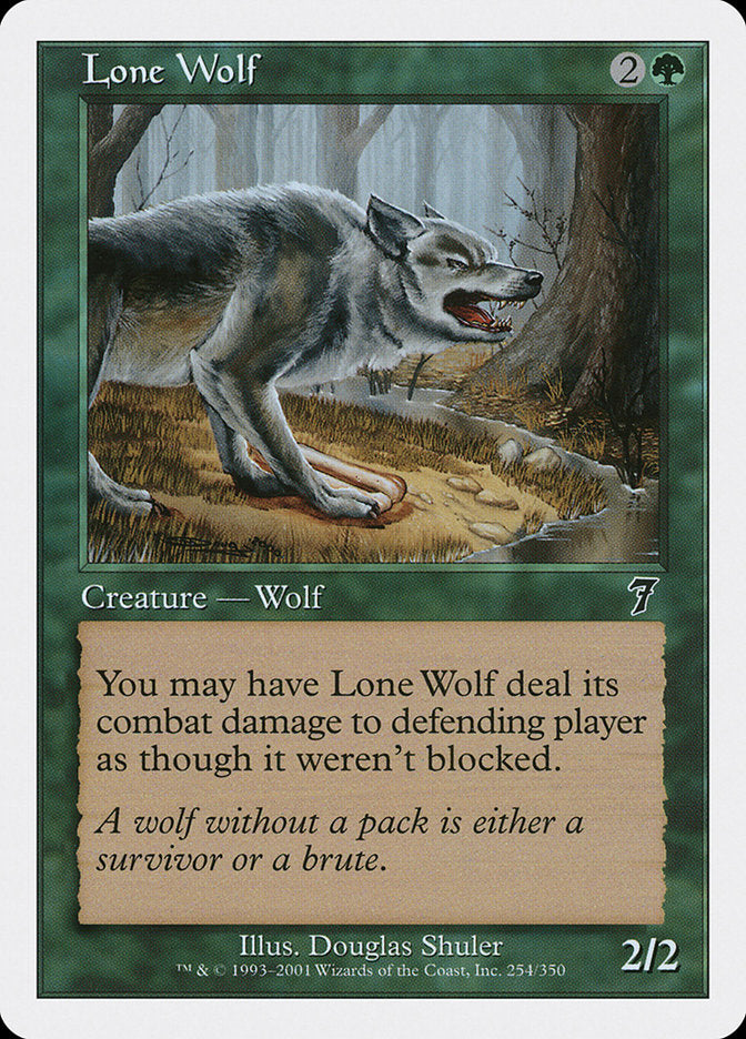 Lone Wolf [Seventh Edition] - Magic: The Gathering - Card Brawlers | Quebec | Canada |