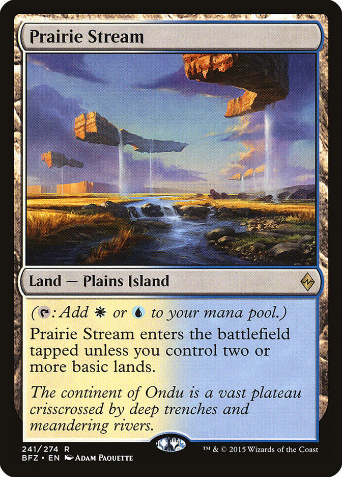 Prairie Stream [Battle for Zendikar] - Magic: The Gathering - Card Brawlers | Quebec | Canada |