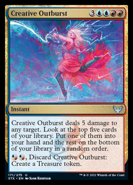 Creative Outburst [Strixhaven: School of Mages] - Magic: The Gathering - Card Brawlers | Quebec | Canada |