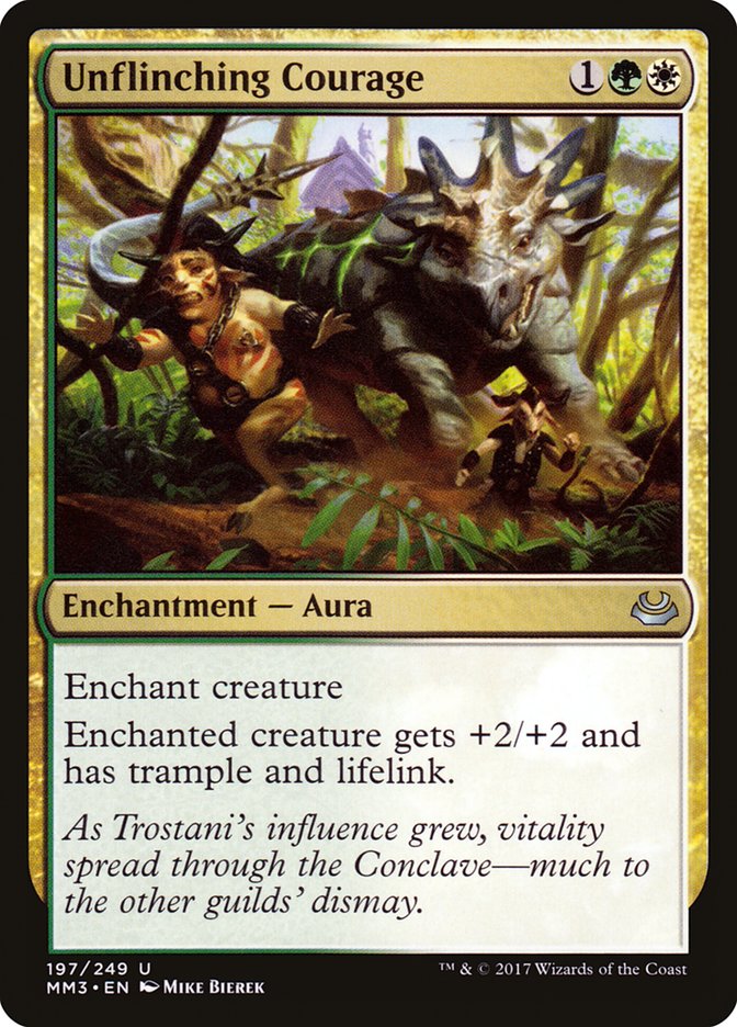 Unflinching Courage [Modern Masters 2017] - Magic: The Gathering - Card Brawlers | Quebec | Canada |