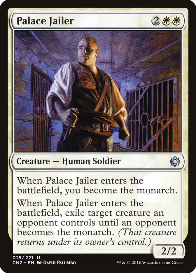 Palace Jailer [Conspiracy: Take the Crown] - Magic: The Gathering - Card Brawlers | Quebec | Canada |