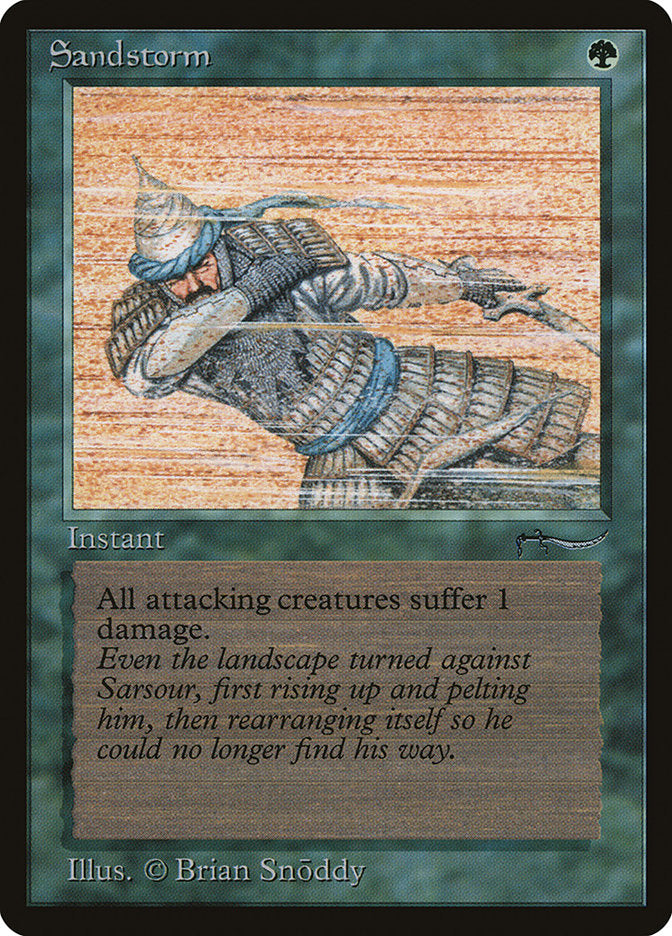 Sandstorm [Arabian Nights] - Magic: The Gathering - Card Brawlers | Quebec | Canada |