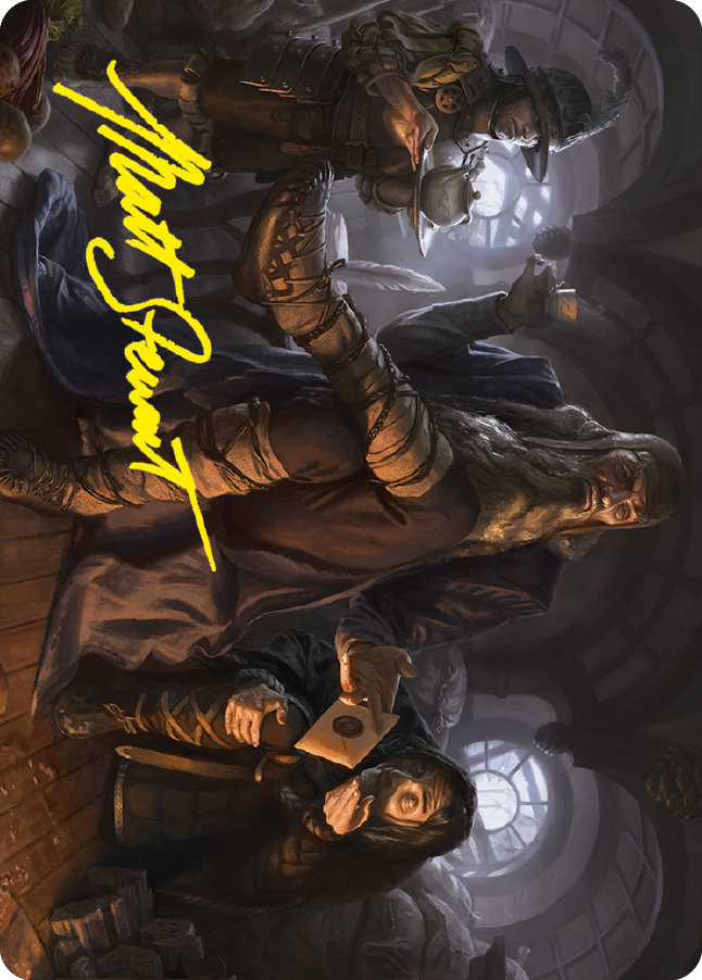 Sharkey, Tyrant of the Shire Art Card (Gold-Stamped Signature) [The Lord of the Rings: Tales of Middle-earth Art Series] - Magic: The Gathering - Card Brawlers | Quebec | Canada |