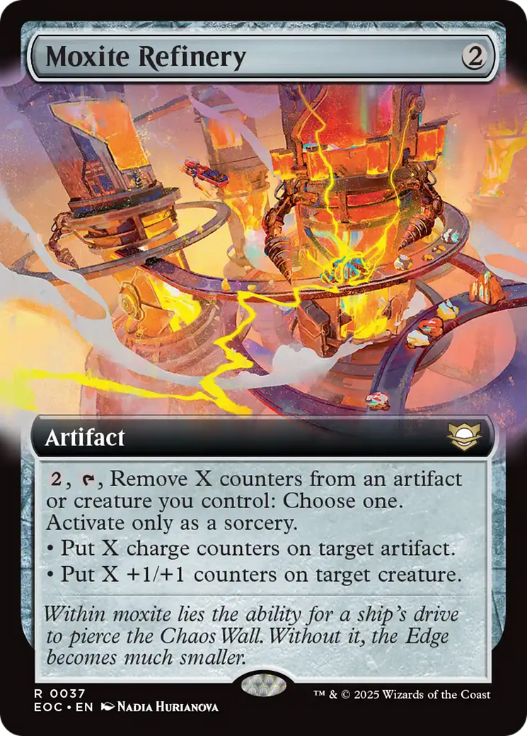 Moxite Refinery (Extended Art) [Edge of Eternities Commander] - Magic: The Gathering - Card Brawlers | Quebec | Canada |