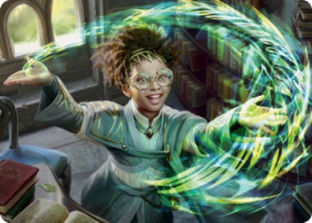 Eureka Moment Art Card [Strixhaven: School of Mages Art Series] - Magic: The Gathering - Card Brawlers | Quebec | Canada |