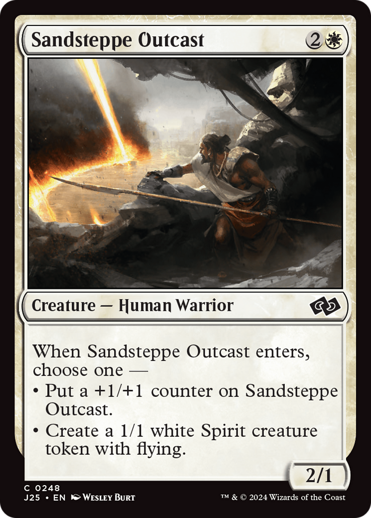 Sandsteppe Outcast [Foundations Jumpstart] - Magic: The Gathering - Card Brawlers | Quebec | Canada |