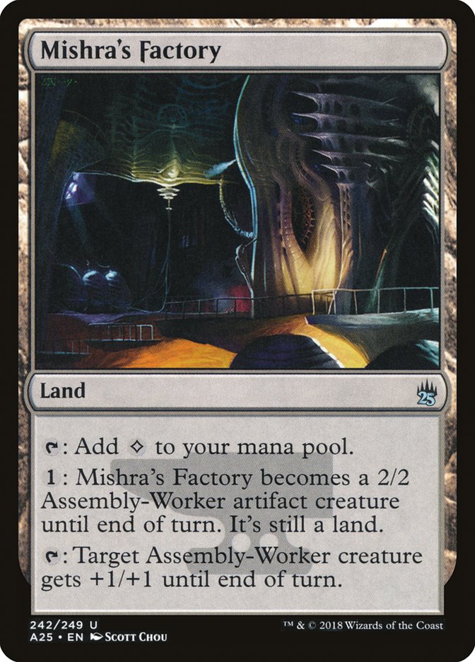 Mishra's Factory [Masters 25] - Magic: The Gathering - Card Brawlers | Quebec | Canada |