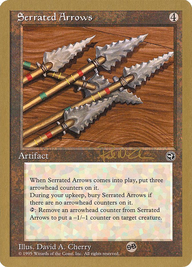Serrated Arrows (Paul McCabe) (SB) [World Championship Decks 1997] - Magic: The Gathering - Card Brawlers | Quebec | Canada |