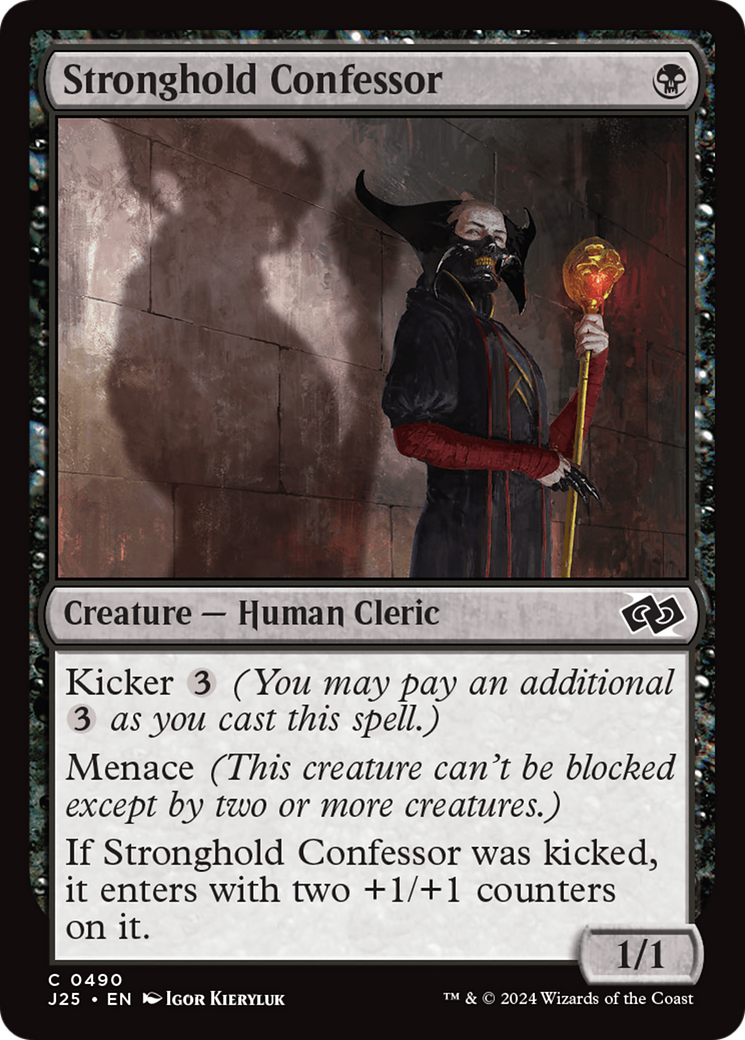 Stronghold Confessor [Foundations Jumpstart] - Magic: The Gathering - Card Brawlers | Quebec | Canada |