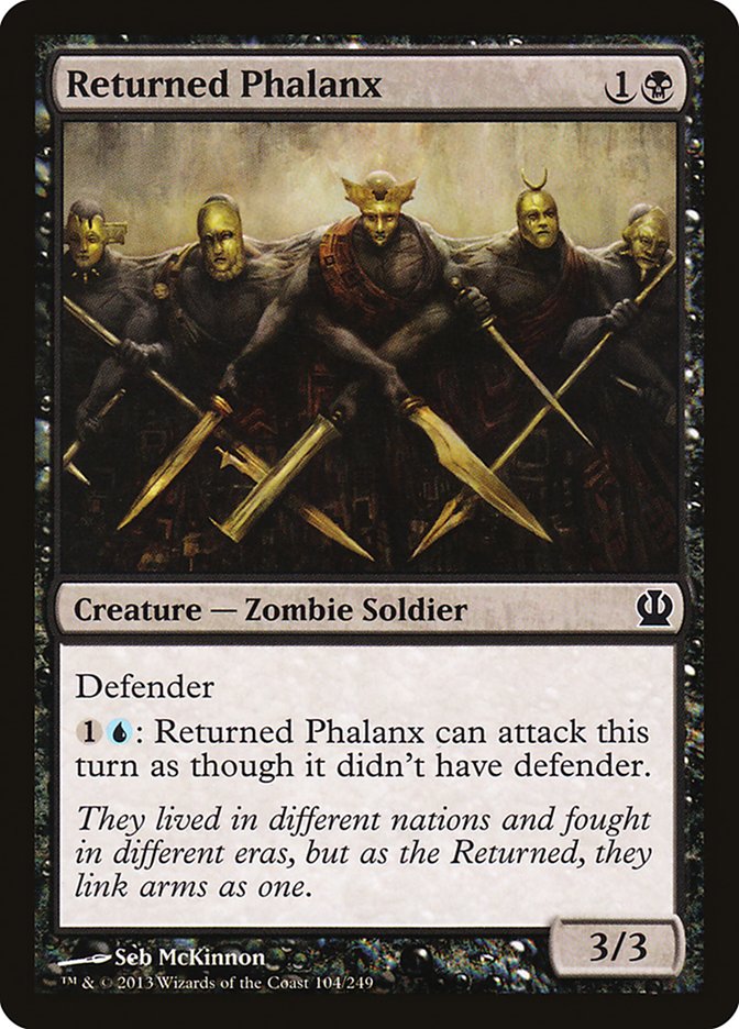 Returned Phalanx [Theros] - Magic: The Gathering - Card Brawlers | Quebec | Canada |