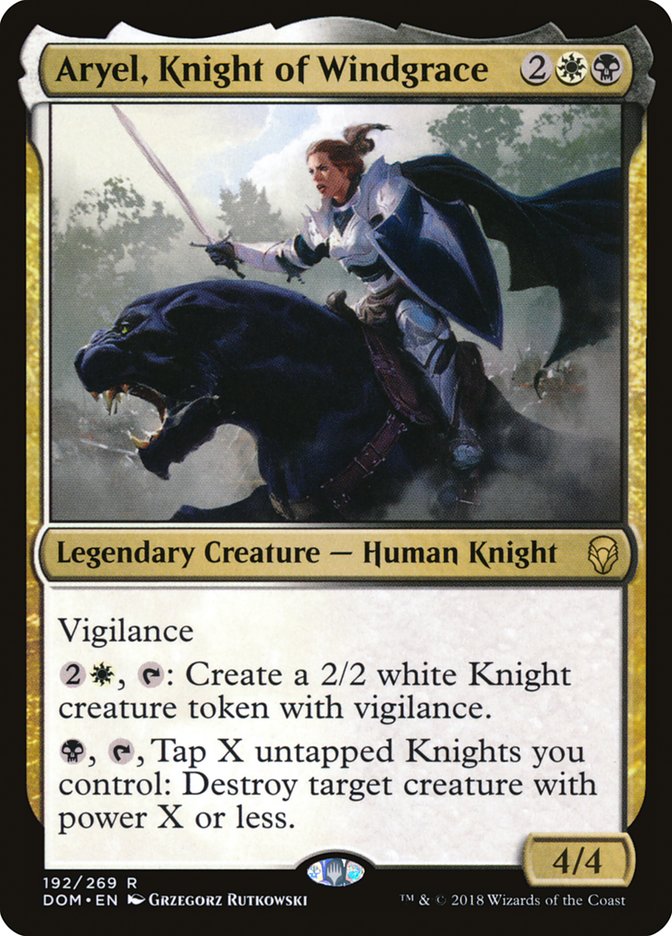 Aryel, Knight of Windgrace [Dominaria] - Magic: The Gathering - Card Brawlers | Quebec | Canada |