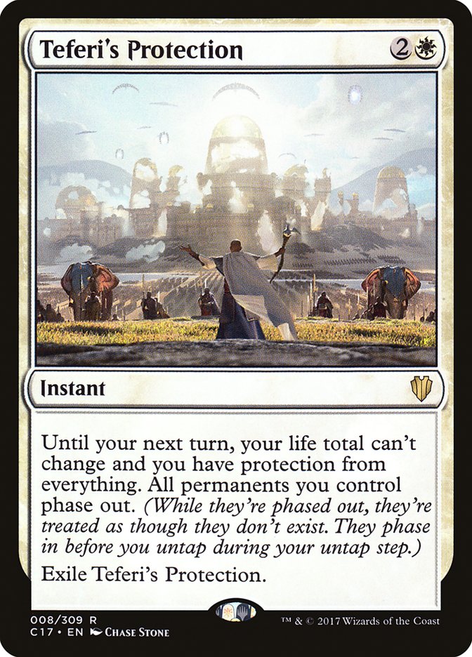 Teferi's Protection [Commander 2017] - Magic: The Gathering - Card Brawlers | Quebec | Canada |