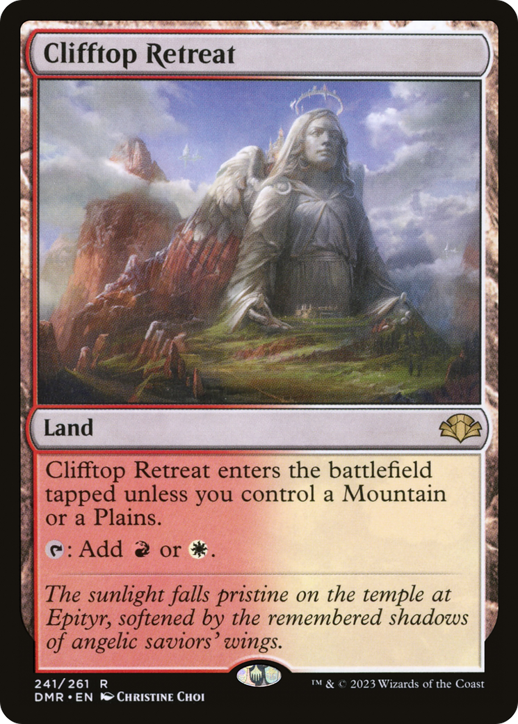 Clifftop Retreat [Dominaria Remastered] - Magic: The Gathering - Card Brawlers | Quebec | Canada |