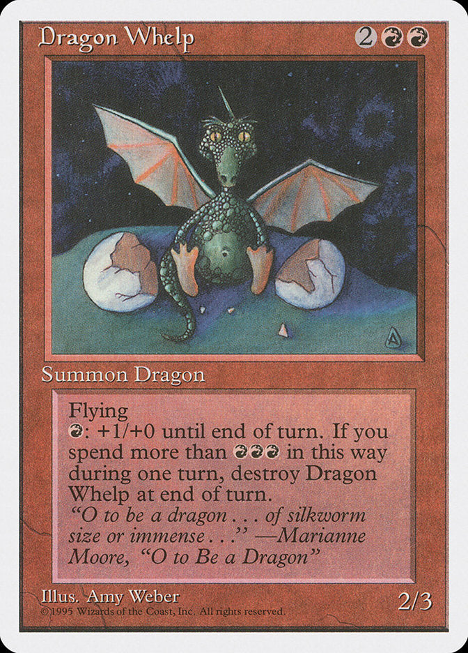Dragon Whelp [Fourth Edition] - Magic: The Gathering - Card Brawlers | Quebec | Canada |
