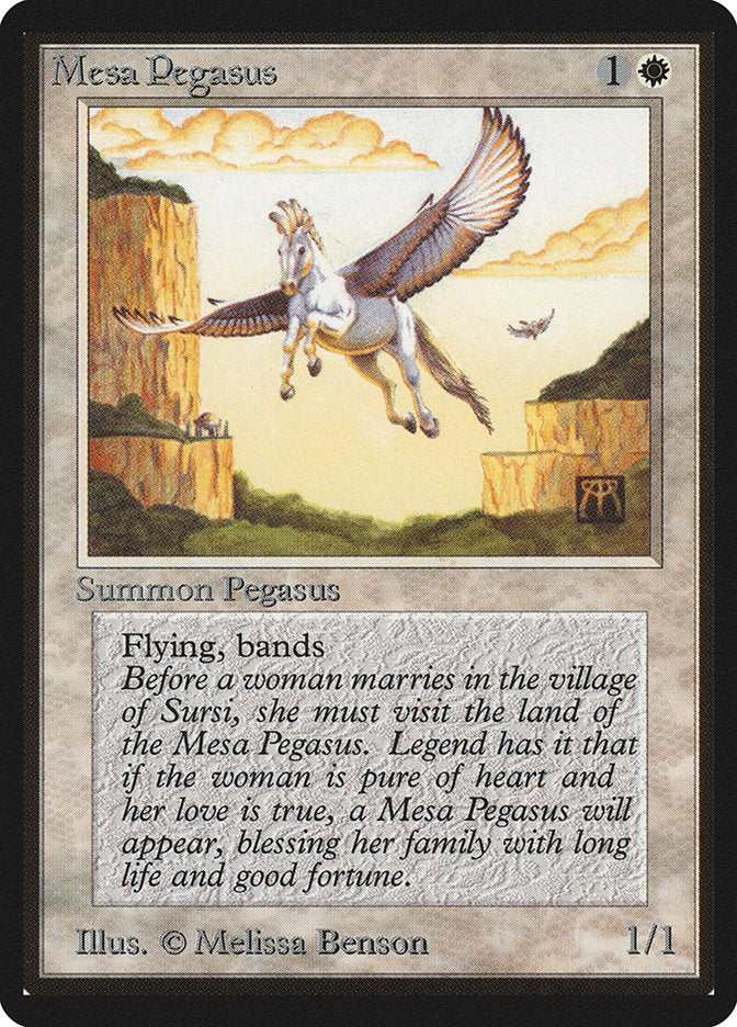 Mesa Pegasus [Beta Edition] - Magic: The Gathering - Card Brawlers | Quebec | Canada |