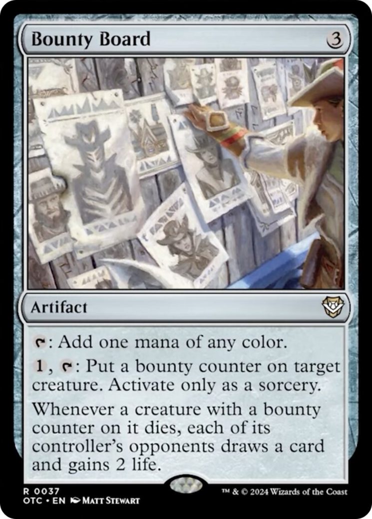 Bounty Board [Outlaws of Thunder Junction Commander] - Magic: The Gathering - Card Brawlers | Quebec | Canada |