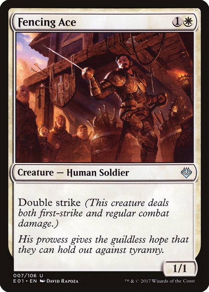 Fencing Ace [Archenemy: Nicol Bolas] - Magic: The Gathering - Card Brawlers | Quebec | Canada |