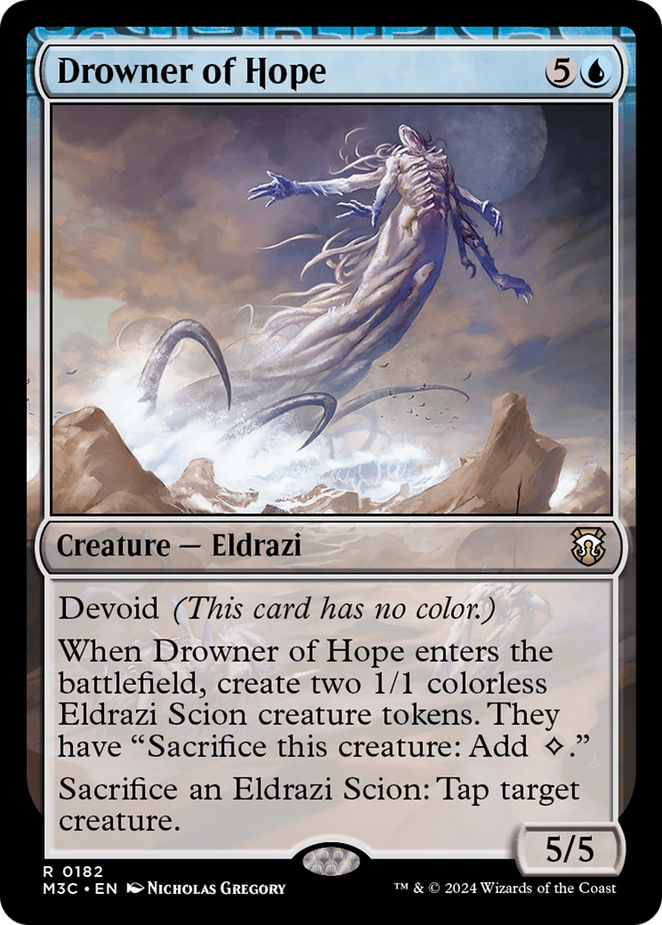 Drowner of Hope (Ripple Foil) [Modern Horizons 3 Commander] - Magic: The Gathering - Card Brawlers | Quebec | Canada |