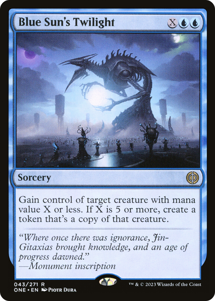 Blue Sun's Twilight [Phyrexia: All Will Be One] - Magic: The Gathering - Card Brawlers | Quebec | Canada |
