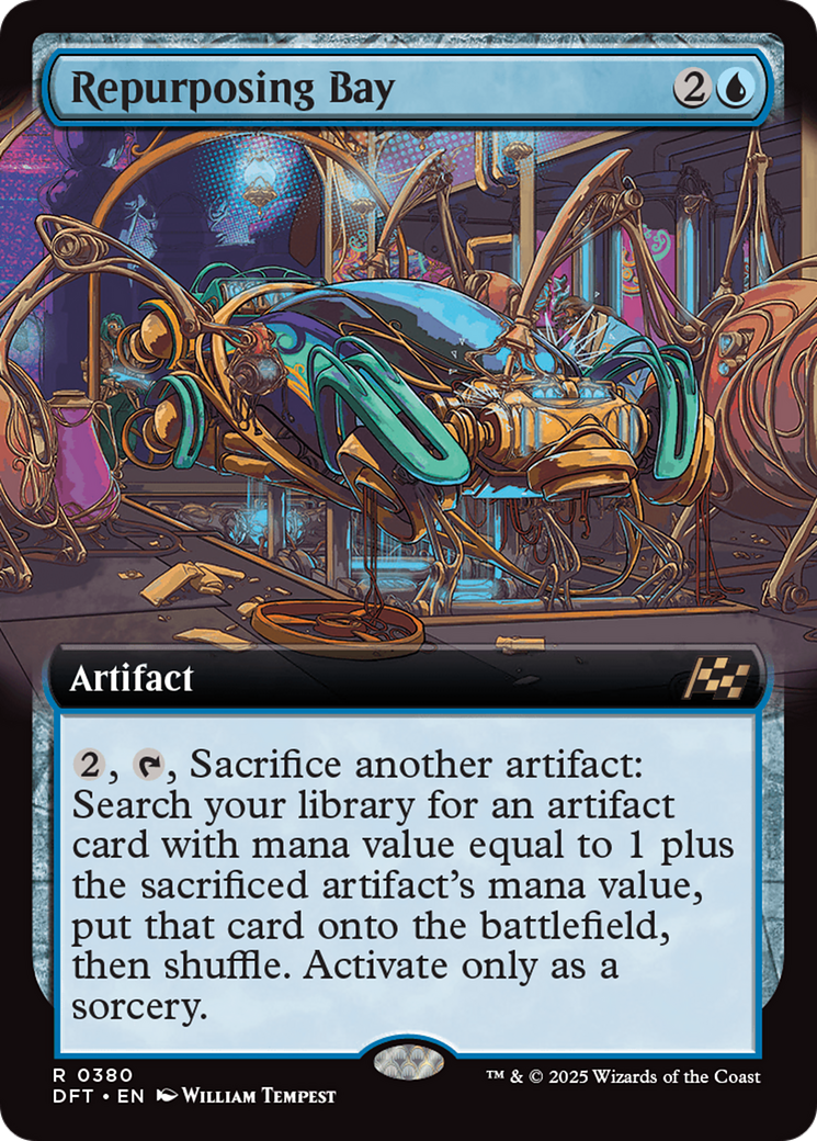 Repurposing Bay (Extended Art) [Aetherdrift] - Magic: The Gathering - Card Brawlers | Quebec | Canada |