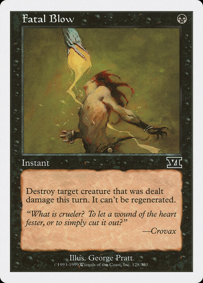 Fatal Blow [Classic Sixth Edition] - Magic: The Gathering - Card Brawlers | Quebec | Canada |