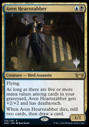 Aven Heartstabber (Promo Pack) [Streets of New Capenna Promos] - Magic: The Gathering - Card Brawlers | Quebec | Canada |