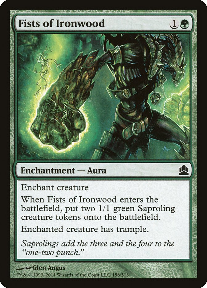 Fists of Ironwood [Commander 2011] - Magic: The Gathering - Card Brawlers | Quebec | Canada |