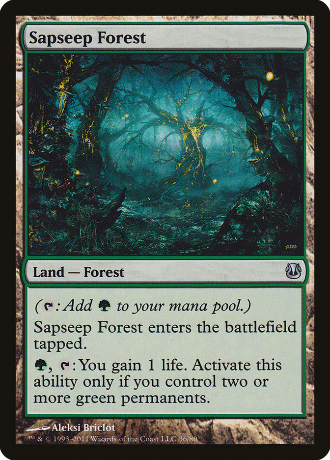 Sapseep Forest [Duel Decks: Ajani vs. Nicol Bolas] - Magic: The Gathering - Card Brawlers | Quebec | Canada |