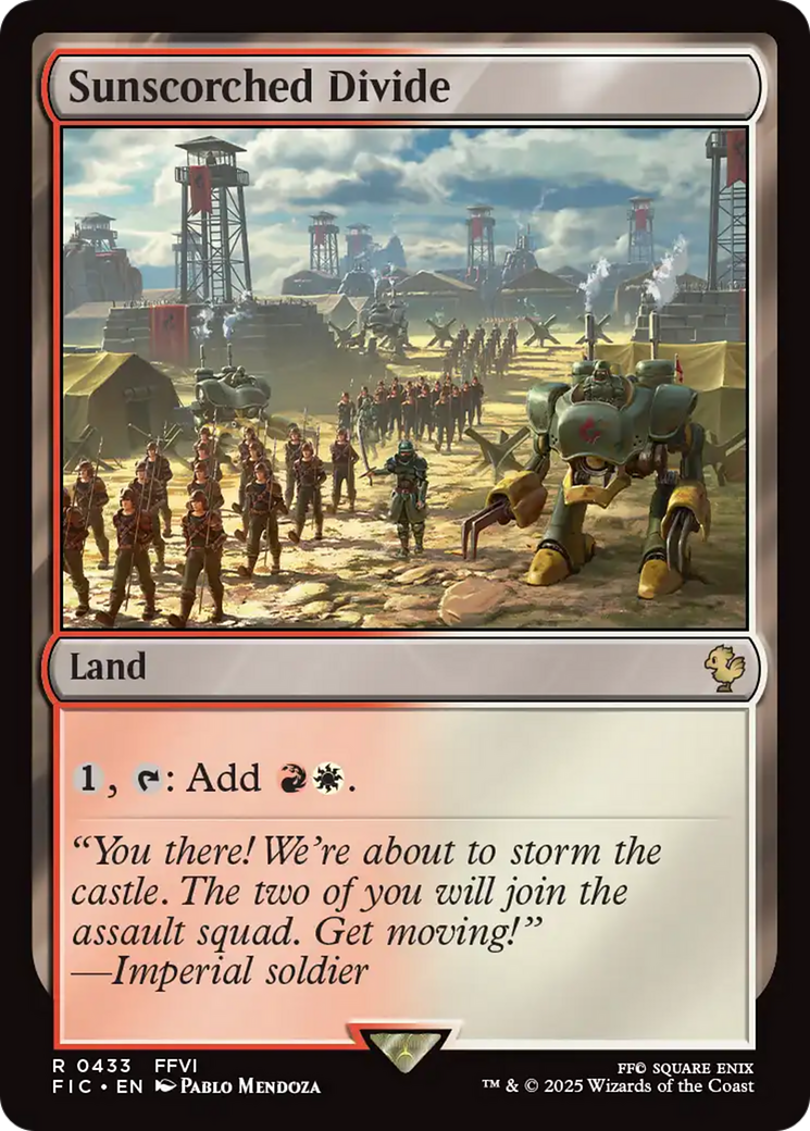 Sunscorched Divide [FINAL FANTASY Commander] - Magic: The Gathering - Card Brawlers | Quebec | Canada |