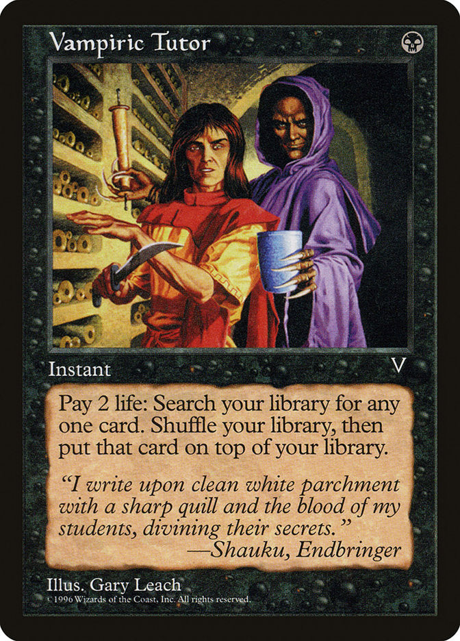 Vampiric Tutor [Visions] - Magic: The Gathering - Card Brawlers | Quebec | Canada |