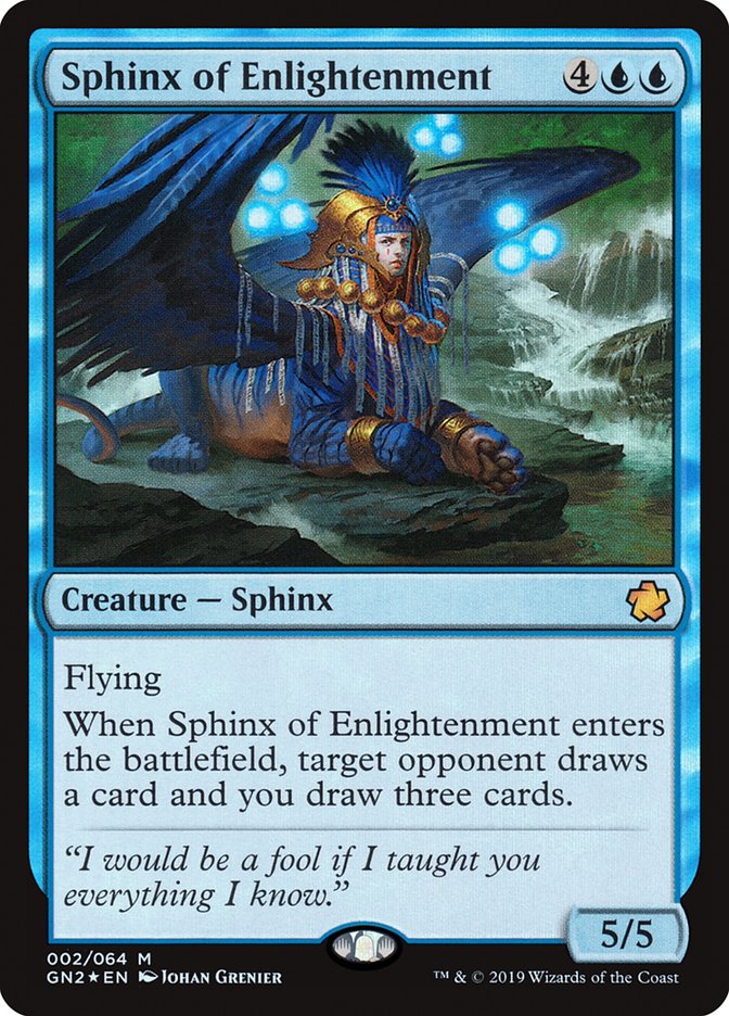 Sphinx of Enlightenment [Game Night 2019] - Magic: The Gathering - Card Brawlers | Quebec | Canada |