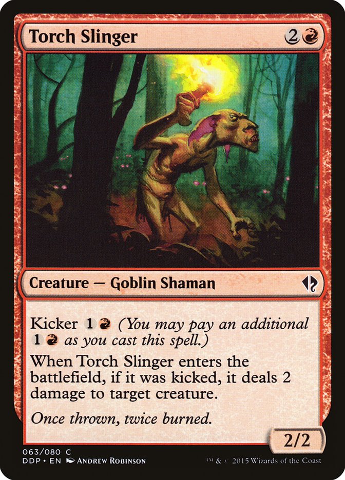 Torch Slinger [Duel Decks: Zendikar vs. Eldrazi] - Magic: The Gathering - Card Brawlers | Quebec | Canada |