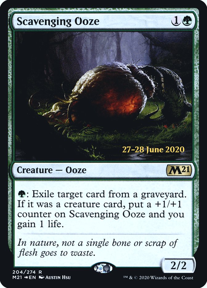 Scavenging Ooze [Core Set 2021 Prerelease Promos] - Magic: The Gathering - Card Brawlers | Quebec | Canada |