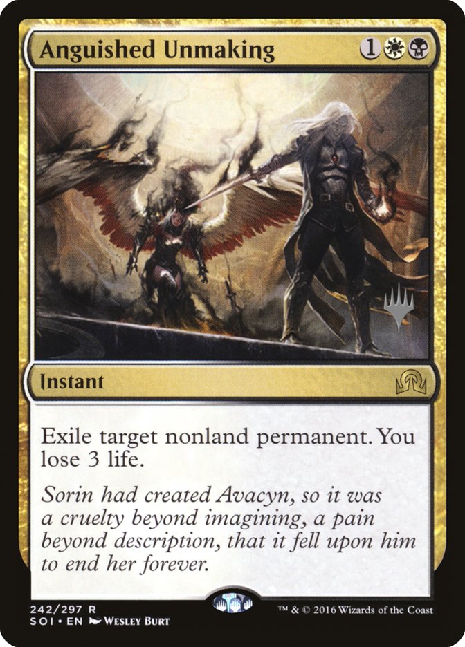 Anguished Unmaking (Promo Pack) [Shadows over Innistrad Promos] - Magic: The Gathering - Card Brawlers | Quebec | Canada |