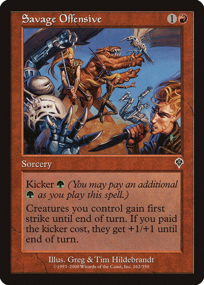 Savage Offensive [Invasion] - Magic: The Gathering - Card Brawlers | Quebec | Canada |