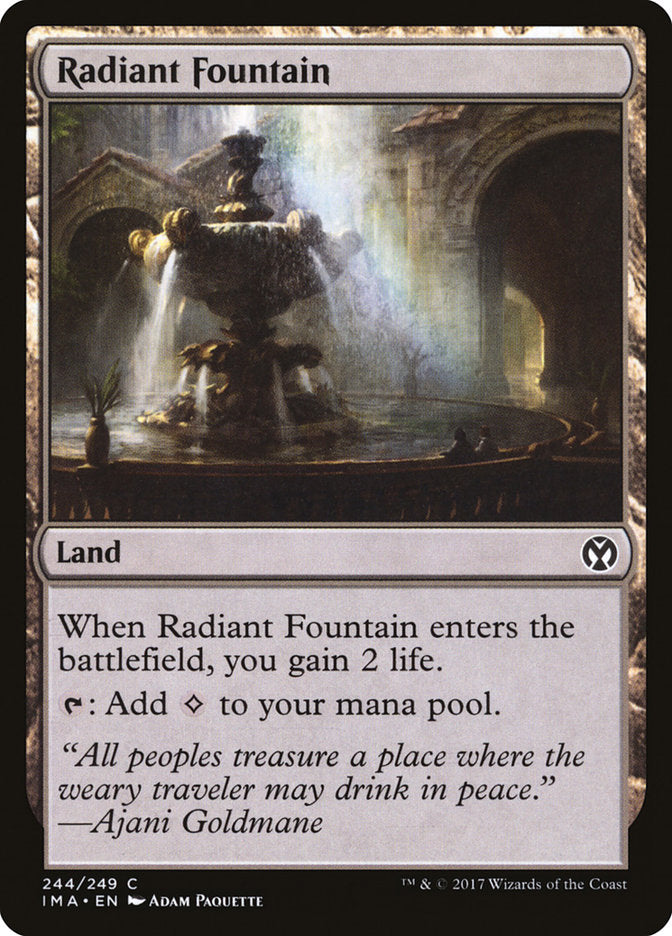 Radiant Fountain [Iconic Masters] - Magic: The Gathering - Card Brawlers | Quebec | Canada |