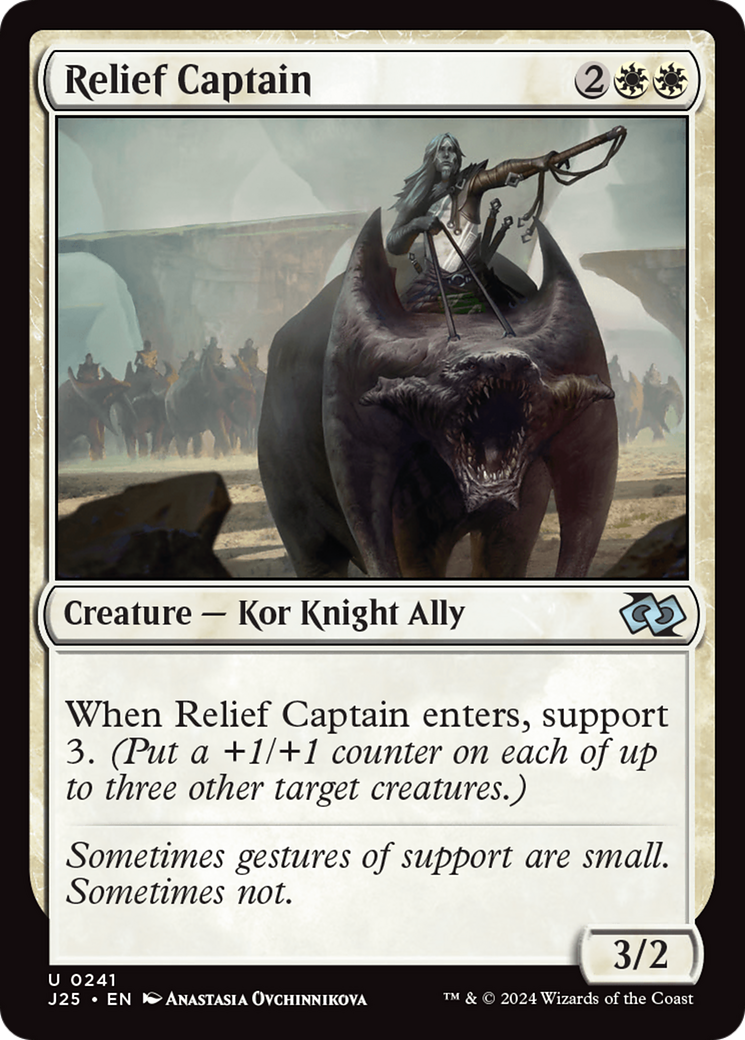 Relief Captain [Foundations Jumpstart] - Magic: The Gathering - Card Brawlers | Quebec | Canada |