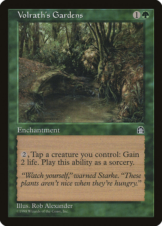 Volrath's Gardens [Stronghold] - Magic: The Gathering - Card Brawlers | Quebec | Canada |