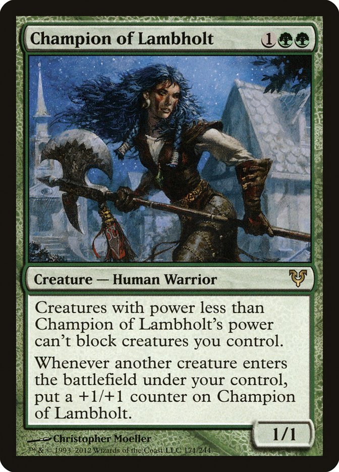 Champion of Lambholt [Avacyn Restored] - Magic: The Gathering - Card Brawlers | Quebec | Canada |