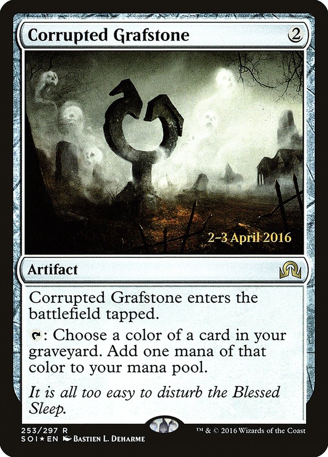 Corrupted Grafstone [Shadows over Innistrad Prerelease Promos] - Magic: The Gathering - Card Brawlers | Quebec | Canada |