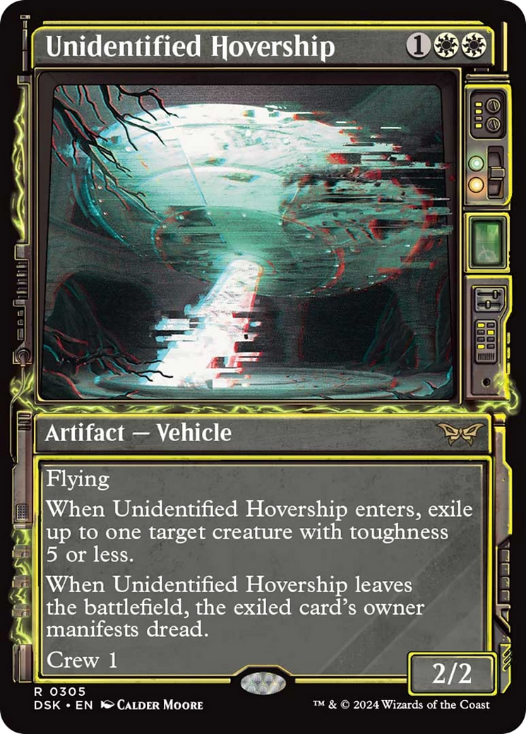 Unidentified Hovership (Showcase) [Duskmourn: House of Horror] - Magic: The Gathering - Card Brawlers | Quebec | Canada |