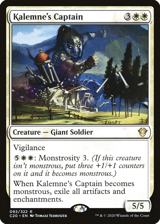 Kalemne's Captain [Commander 2020] - Magic: The Gathering - Card Brawlers | Quebec | Canada |