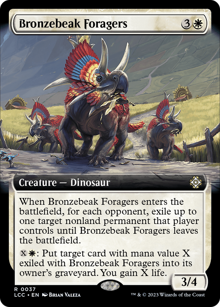 Bronzebeak Foragers (Extended Art) [The Lost Caverns of Ixalan Commander] - Magic: The Gathering - Card Brawlers | Quebec | Canada |