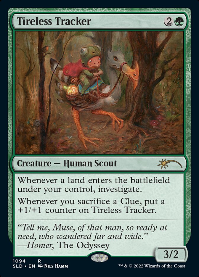 Tireless Tracker (1094) [Secret Lair Drop Series] - Magic: The Gathering - Card Brawlers | Quebec | Canada |