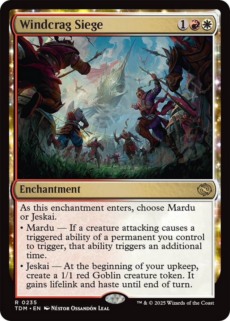 Windcrag Siege [Tarkir: Dragonstorm] - Magic: The Gathering - Card Brawlers | Quebec | Canada |