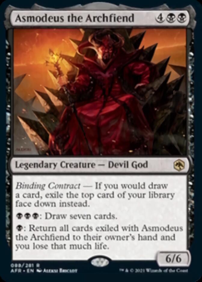 Asmodeus the Archfiend [Dungeons & Dragons: Adventures in the Forgotten Realms] - Magic: The Gathering - Card Brawlers | Quebec | Canada |